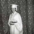 1071 - Linda Hembree  cap & gown photo May 29 1961