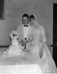 1078- Betty Bledsoe - George Cresswell wedding June 3 1961