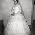 1080- Patsy Franklin wedding dress June 4 1961