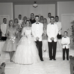 1083- Patsy Franklin-Ralph Lee wedding June 11 1961