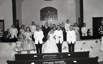 1091- Seigler-Young wedding July 9 1961
