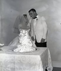 1115- Gail Huguley wedding Lincolnton September 3 1961