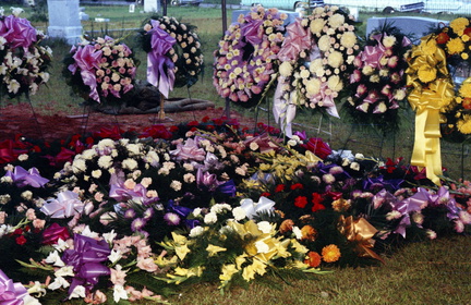 1118-Mrs J W Hipp funeral flowers Richburg SC  August 2, 1961