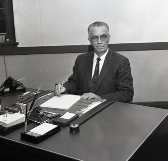 1131- Dr C M Lockwood MHS yearbook photo October 11 1961