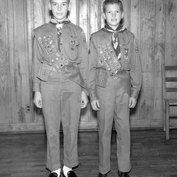 1152-Joe Sturkey & Sidney Smith Eagle Scouts 11 6 1961