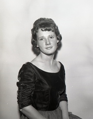 1157- Ann Talbert engagement photo November 18 1961