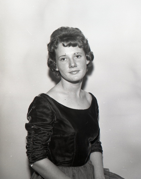 1157- Ann Talbert engagement photo November 18 1961