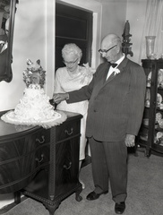 1168 - Mr and Mrs J Arch Talbert 50th wedding anniversary December 6 1961