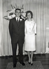 1173-Pat Mercier wedding Dec 16 1961