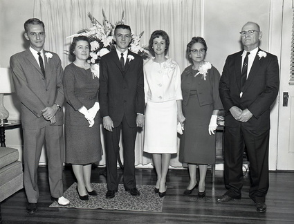 1173-Pat Mercier wedding Dec 16 1961
