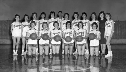 1182-MHS Basketball January 4 1962