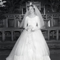 1183- Carolyn Bradberry wedding Greenwood January 6 1962
