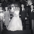 1183- Carolyn Bradberry wedding Greenwood January 6 1962