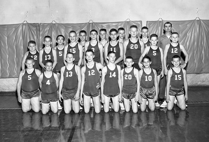 1185. MHS Junior Boys Basketbll January 9 1962