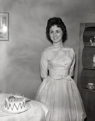 1208- Faye Deal 16th birthday party April 3 1962