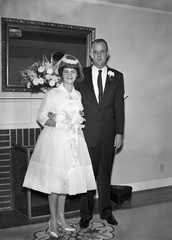 1219- Faye Campbell wedding April 20 1962
