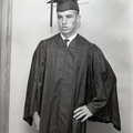 1266 Joe Campbell cap  gown photo May 29 1962