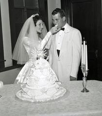 1305- Diann Scruggs wedding September 22 1962