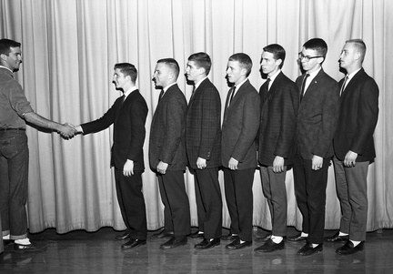 1343- McCormick High School yearbook photos December 12 1962