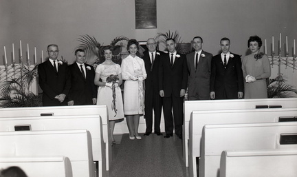 1349- Juanita Broom wedding Willington December 23 1962