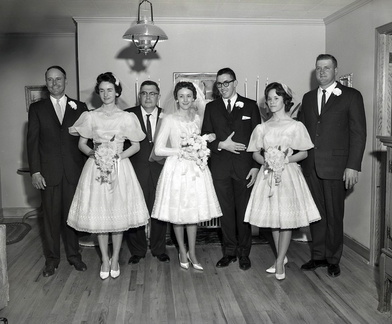 1370- Moragne-Holloway wedding March 3 1963