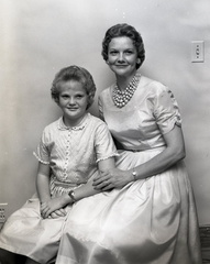 1412- Ethel Brewer and daughter May 11 1963