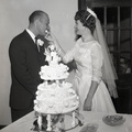 1433- Evelyn Wall wedding June 6 1963