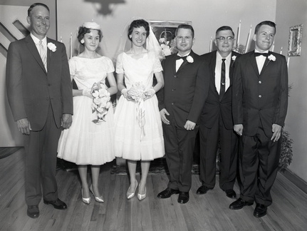 1441- Jo An Holloway - Bobby Winn wedding (Wilkes County) June 29 1963