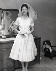 1441- Jo An Holloway - Bobby Winn wedding (Wilkes County) June 29 1963