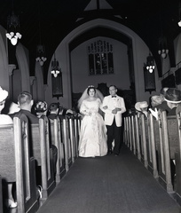 1442- Sara Ann Milford - David Stuart wedding Greenwood June 30 1963