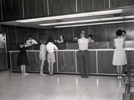 1447- Dorn Banking Company new building photos July 1963