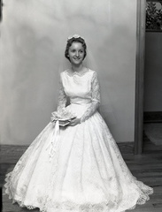 1457- Eugenia Reese Wedding Dress August 2 1963