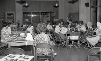 1464 MHS Yearbook staff meeting August 20 1963