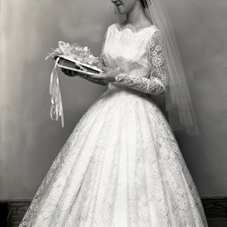 1475-Eugenia Reese Wedding Dress August 2 1963