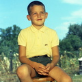 1476- A O Sartain children Kodacolor August 20 1963