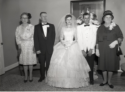 1488- Mac Winn wedding Rehoboth Baptist Church October 6 1963