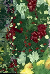 1492- Carl Wright funeral flowers Kodacolor October 11 1963