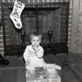 1509- Bettye Sue Brownes little girl Christmas photo November 28 1963