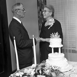 1523 M&M D T Clary wedding anniversary 12 25 1963