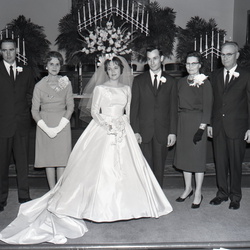 1525- Betty Wardlaw Wedding December 28 1963