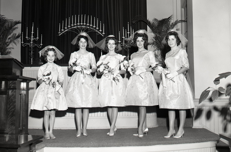 F:\1527- Becky Clark-Keith Self wedding, Saluda, SC. January 25, 1964