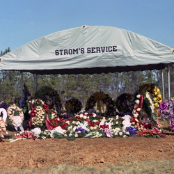1532- Ann & Buddy Brown funeral..Kodacolor January 25 1964