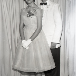 1563B-Lincolnton High School Prom May 8 1964