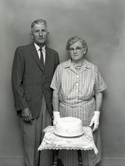 1583- Mr. and Mrs. Carl Willis 50th wedding anniversary, June 14, 1964