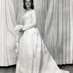 1585- Teresa Drennan wedding dress June 29 1964