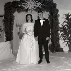 1586- Teresa Drennan-Robin Dale wedding July 3 1964