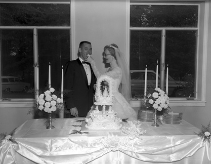 1593- Ima Tatom Wedding Dress August 16, 1964