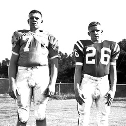1597- Lincolnton High School Football & Cheerleader photos August 24 1964
