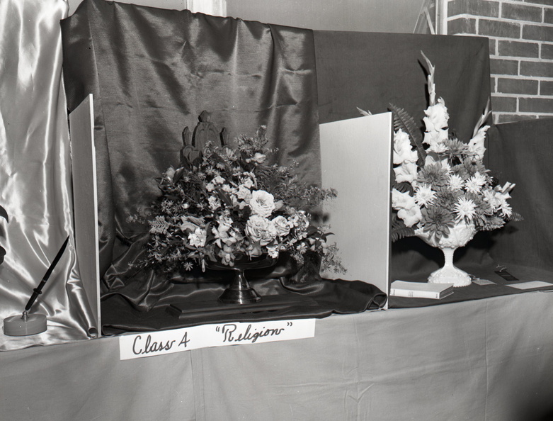 1598- McCormick Fair Exhibits & Flower Show, September 1964