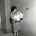 1639- Bonnie Franc leaving hospital February 27 1965